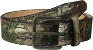 🌲 unparalleled realtree camo camouflage leather men's accessories: a perfect blend of style and function logo