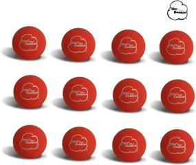 img 2 attached to Spirited Fun and Versatile Sky Bounce Color Rubber Handballs - Ideal for Recreational Handball, Stickball, Racquetball, Catch, Fetch, and More! (12 Pack, 2 1/4-Inch, Red)