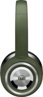 🎧 immerse in crystal-clear sound with monster ntune on-ear headphones in stunning matte green logo