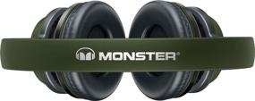 img 1 attached to Окунитесь в кристально чистый звук с наушниками Monster NTune On-Ear в потрясающем матово-зеленом цвете.