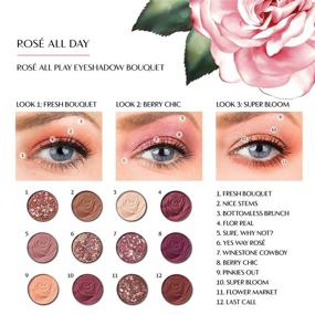 img 2 attached to 💐 Васитите свою красоту с палеткой теней для век Physicians Formula Rosé All Play Eyeshadow Bouquet, розовая, 0,48 унции, розовая