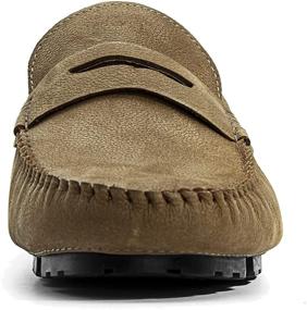 img 1 attached to Bosswin Moccasin Cowhide Premium Breathable Men's Shoes