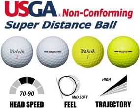 img 3 attached to Volvik Non Conforming 3 Piece Illegal Distance Sports & Fitness