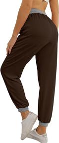 img 1 attached to Juniors Casoal Drawstring Sweatpants Pockets Sports & Fitness in Running