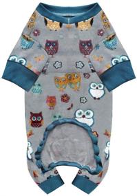 img 3 attached to 🐶 KYEESE Soft Dog Pajama Owl with Stretchable Material – Comfy Dog Onesie Pjs for Pet Clothes