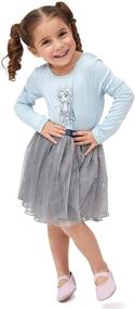 img 2 attached to 👸 Disney Frozen Toddler Princess Sleeves Girls' Apparel