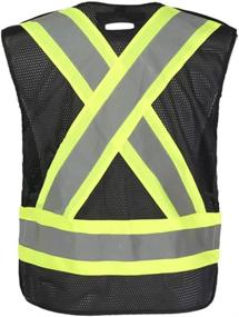 img 3 attached to Reflective Stripes Knitted Construction Workwear Occupational Health & Safety Products and Personal Protective Equipment