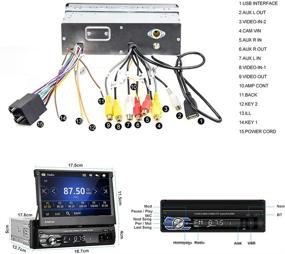 img 1 attached to Сенсорный экран EKAT с системой навигации Bluetooth для Android