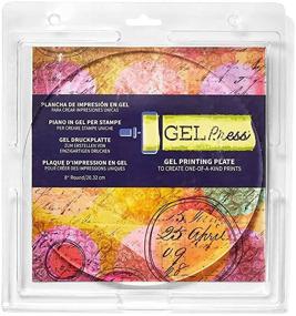 img 4 attached to 🖌️ Gel Press Gel Printing Plate 8" Circle 10806-8: Superior Printing Performance for Artists
