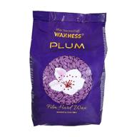 💜 waxness film hard wax plum 2.2 lbs: professional-grade hair removal with long-lasting results logo