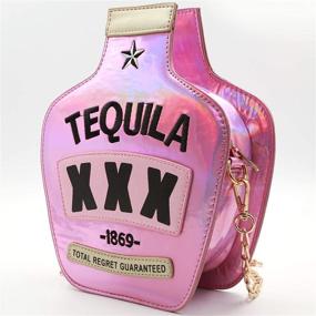 img 3 attached to QiMing Tequila Shoulder Handbags Crossbody Women's Handbags & Wallets