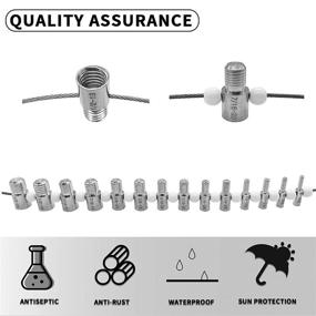 img 2 attached to 🔩 Nut & Bolt Thread Checker - Essential 26 Male/Female Gauges: 14 Inch & 12 Metric Sizes - Quick Inch/Metric Verification & Size Confirmation