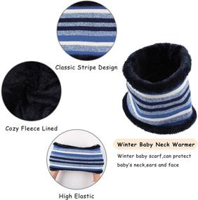 img 2 attached to 🧣 Warm and Cozy Winter Fleece Beanie Mittens for Toddler Boys: A Must-Have Accessory!