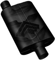 🚗 flowmaster 9430412 40 delta flow muffler - 3.00 offset in / 2.50 dual out - aggressive sound, black: enhance your ride with powerful flow and bold aesthetics! logo