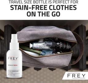 img 2 attached to 🧺 FREY Laundry Stain Remover Spray: Powerful Stain Fighter for Clothes - Convenient and Travel-Friendly 2oz Bottle (325 Sprays) (Sandalwood Cedarwood Fragrance)