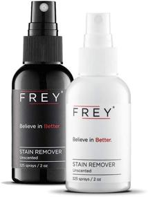 img 4 attached to 🧺 FREY Laundry Stain Remover Spray: Powerful Stain Fighter for Clothes - Convenient and Travel-Friendly 2oz Bottle (325 Sprays) (Sandalwood Cedarwood Fragrance)