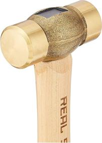 img 1 attached to Real Steel 0421 Hickory Non Sparking: A Reliable Safety Tool for Spark-Free Environments