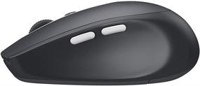 img 1 attached to 🖱️ Обновленная беспроводная мышь Logitech M585 Multi-Device с FLOW Cross, графит – оптимизирована для ПК и Mac