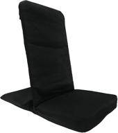 backjack floor chair: comfortable regular size in navy blue for optimal support logo