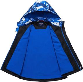 img 2 attached to 🧥 Waterproof Winter Fleece Boys' Jackets Raincoat in Jackets & Coats