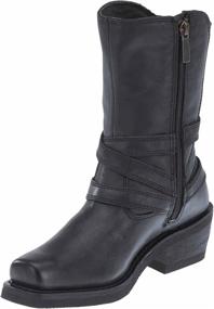 img 3 attached to 👢 Женские мотоциклетные ботинки Harley-Davidson Ingleside 8.5" в черном или коричневом цвете, модель D87091