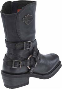 img 2 attached to 👢 Женские мотоциклетные ботинки Harley-Davidson Ingleside 8.5" в черном или коричневом цвете, модель D87091