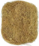 🥥 sungrow finch coconut fiber: 1.5 oz loose bedding substrate for nest cages, budgie hummingbird canary parakeet nesting material logo