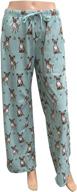 👖 men's cotton comfort yorkie pajama pants - stylish & cozy clothing logo