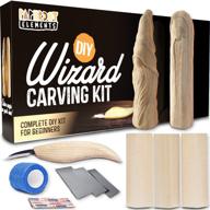 🔨 wood carving kit for beginners: whittling, woodworking & diy kits for adults and kids logo