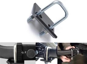 img 2 attached to 🔒 Hitch Tightener for 1.25 Inch and 2 Inch Trailer Hitches: Ultimate Stainless Steel Anti-Rattle Stabilizer, Reduces Noise and Swaying