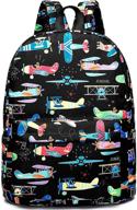 🦕 dinosaur dark camtop preschool backpacks for kindergarten kids: enhancing your child's bag collection logo