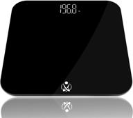 highly accurate inevifit digital bathroom body scale: measure weight up to 400 lbs with precision logo