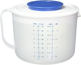 img 3 attached to 🥣 Norpro Mixing Jug with Measures: 9-Cup Size, Blue - Efficient and Versatile