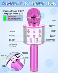 img 2 attached to 🎤 Dodosky Karaoke Microphone Birthday Gift