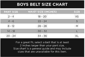 img 1 attached to 👔 Dickies Boys' Feather Edge Dress Reversible Belt: Elegant Versatility for Young Gentlemen