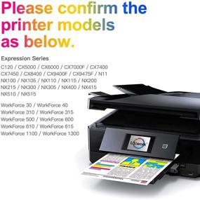 img 2 attached to 🖨️ 10 пачек Картриджей Uniwork с переработкой для замены картриджа Epson 69 T069, используемых с принтерами Stylus C120 CX5000 CX6000 CX8400 CX9400 NX215 NX305 NX400 NX410 NX415 NX515 Workforce 30 610 615 1100.