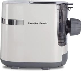 img 4 attached to 🍝 Hamilton Beach Electric Pasta and Noodle Maker: Automatic, 7 Different Shapes - White (86650)