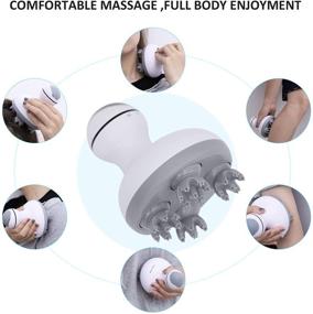 img 3 attached to 🧖 Esoibat Electric Scalp Massager Cordless - Portable Waterproof Head Scratcher Massager Rechargeable with 4 Kneading Nodes for Hair Growth, Deep Cleansing, and Stress Relief