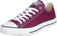 converse taylor seasonal sneaker maroon men's shoes logo