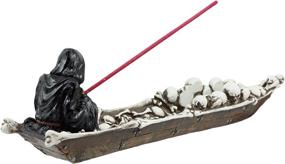 img 2 attached to Ebros Reaper Fishing Incense Figurine