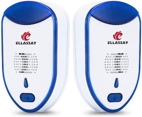 img 4 attached to 🪲 ELLASSAY Ultrasonic Pest Repeller - 2 Pack Indoor Pest Control Electronic Plug-in Device for Effective Pest Repellent