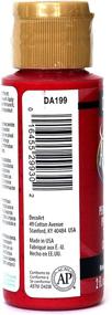 img 3 attached to SEO-Optimized: DecoArt Americana Acrylic Paint, 2-Ounce, Primary Red