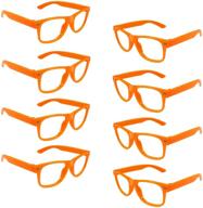 colors supplies unisex sunglasses orange logo