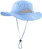 👒 llmoway kids sun protection hat - adjustable quick-dry wide brim mesh bucket hat with enhanced seo logo