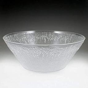 img 1 attached to 🍲 Clear Plastic Icelandic Bowl - 16" x 5 3/4" - Buy Now!