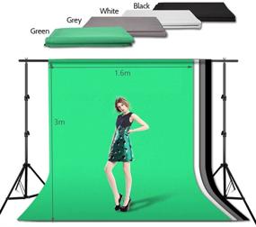 img 3 attached to 📸 YISITONG Professional Photography Video Studio Lighting Kit with Softbox Umbrella Continuous Lighting Set, 4 Backdrops, and 6.2ft x 10ft Background Stand Support System for Photo Studio, Product Portrait, and Video Shooting