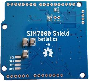 img 3 attached to Усовершенствуйте проекты Arduino с Botletics SIM7000A LTE CAT-M1 NB-IoT Cellular + GPS Shield – Полный комплект с антенной.