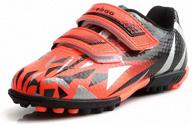 π stylish and supportive indoor soccer toddler shoes: girls' athletic c76516 lan 25 - size 8us logo