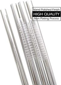 img 2 attached to Drinking Straws Reusable Food Grade Stainless Kitchen & Dining