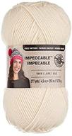 4.5 oz. aran impeccable yarn by loops & threads logo